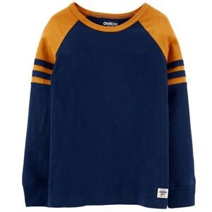 OshKosh Boys Varsity Stripe Raglan Sleeve Tee Shirt